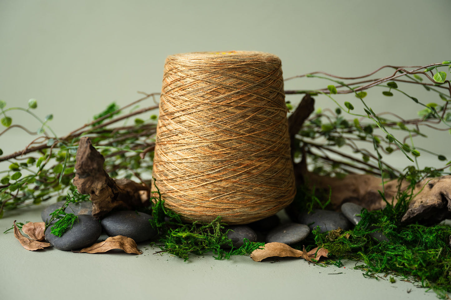 Bambu 7 Gauge Variegated, Bamboo Cone Yarn