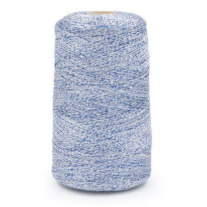 Zephyr with white  Rayon Linen Cone Yarn