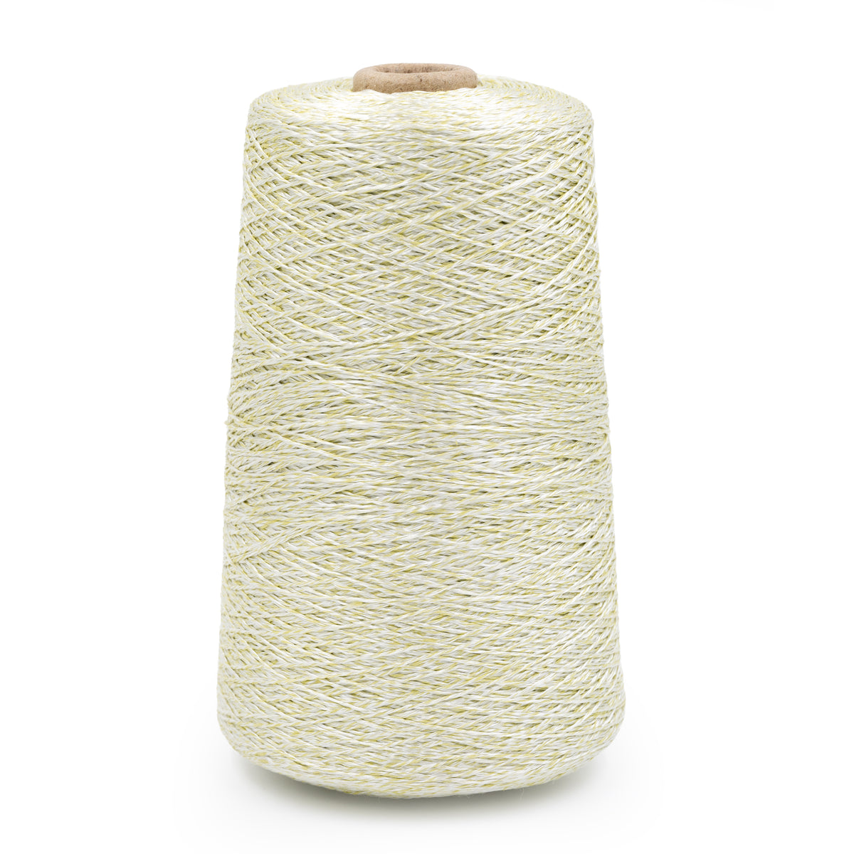 Zephyr with white  Rayon Linen Cone Yarn