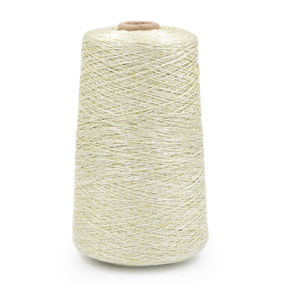 Zephyr with white  Rayon Linen Cone Yarn