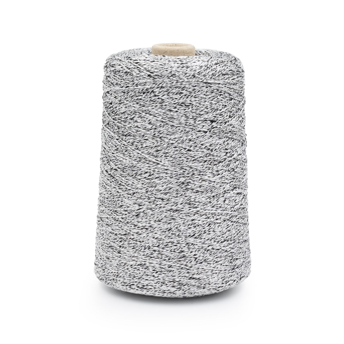 Zephyr with white  Rayon Linen Cone Yarn