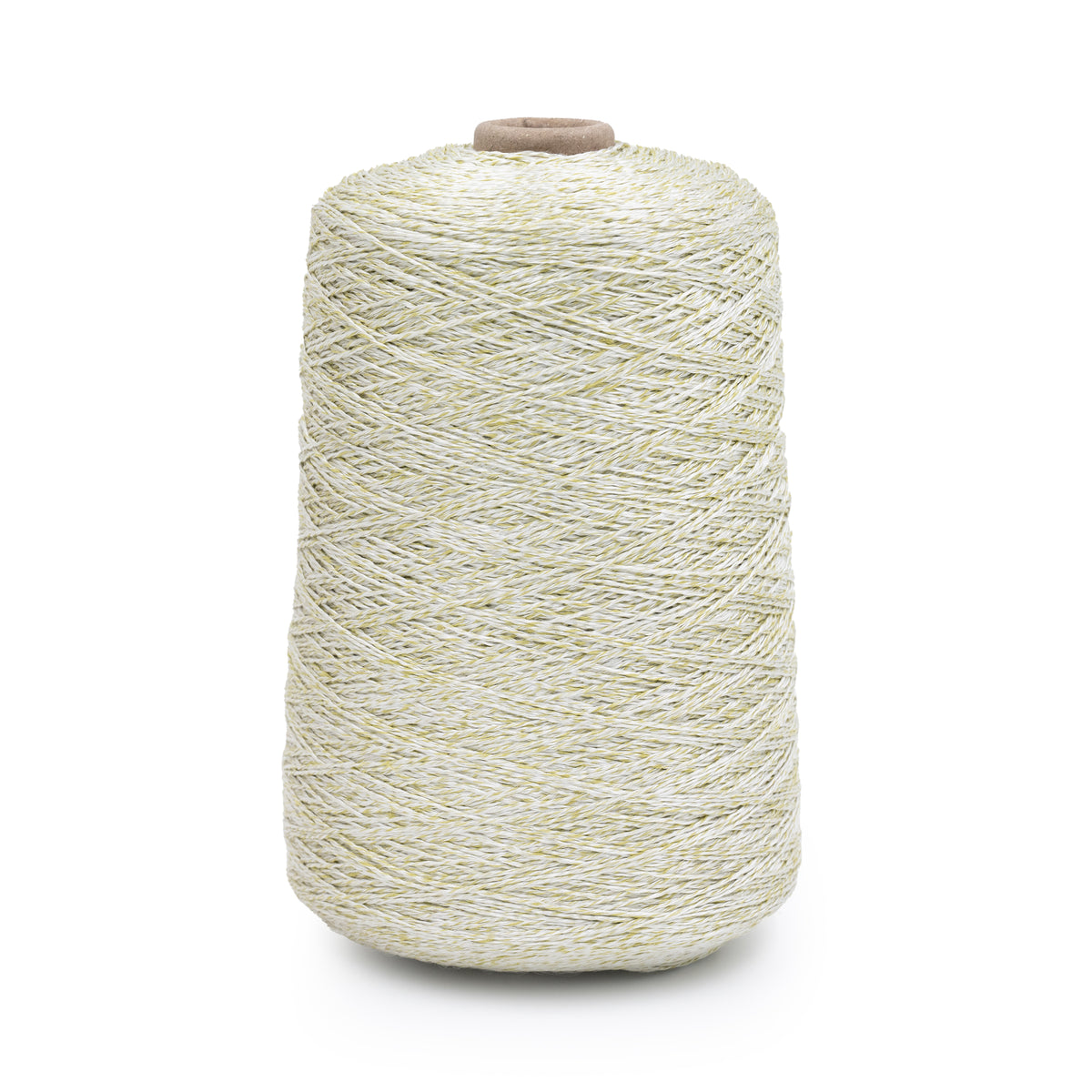 Zephyr with white  Rayon Linen Cone Yarn