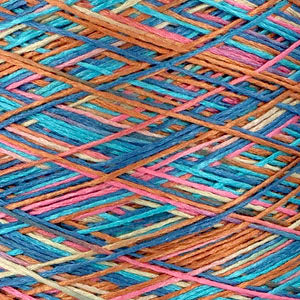 Bambu 7 Gauge Variegated, Bamboo Cone Yarn